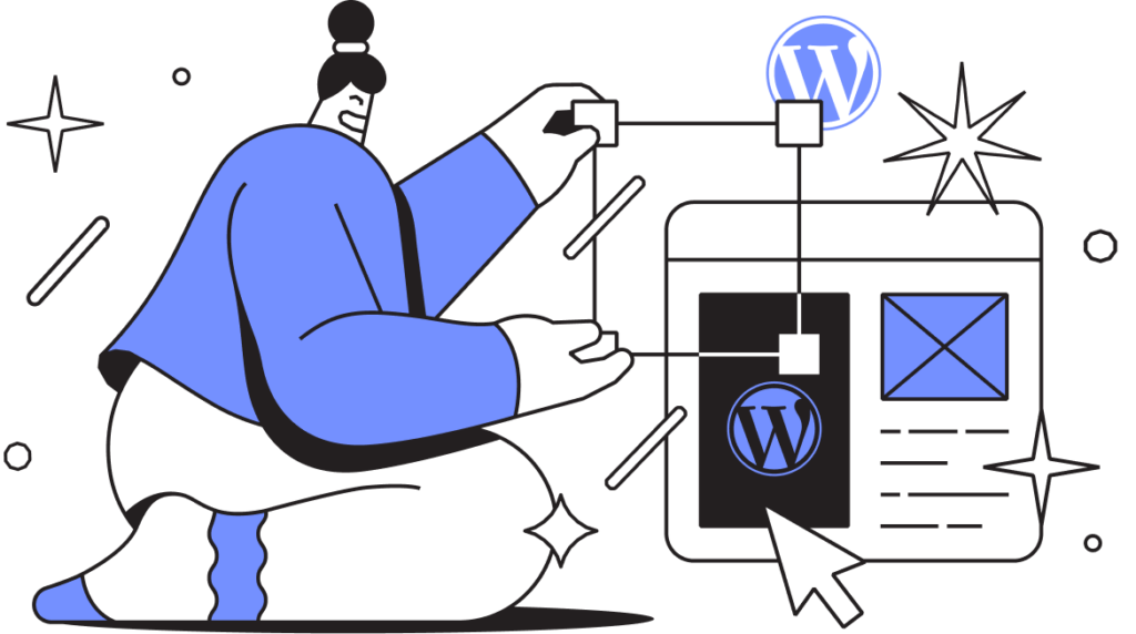 Experts en réparation de sites WordPress - La Clinique Wordpress Montréal illustration accueil@x2 q100 lossless scaled